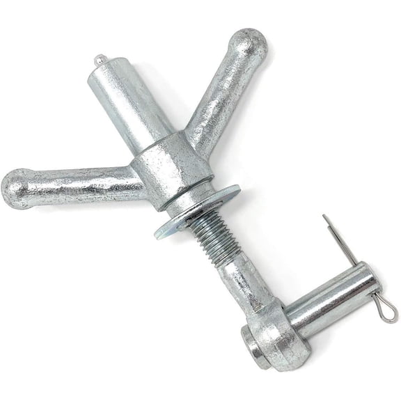 Gloxco Greasable Wingnut Assembly for Manways, 5/8" Eye Bolt, 5-1/2" Long, Each (WNA-1010-0002)