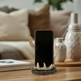 thumbnail image 6 of Faux Antler Cell Phone Stand – Deer Antler Resin Holder for Smartphones – Rustic Phone Stand for Desk, Bedside, or Kitchen – Perfect Lodge, Cabin, or Country Décor Gift for Hunters and Nature Lovers, 6 of 11