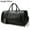 black (55cm), variant on - Large Luggage/ Travel made of Cowhide Genuine Leather Travel Duffle Bag
