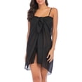 thumbnail image 4 of SAYFUT Swimwear Chiffon Bikini Cover up Beach Short Pareo Sarong Wrap Soild Color Swimsuit Cover-up, 4 of 8