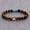 252-1, variant on Fashion Dog Paw Print Bracelet Rainbow 7 Chakra Energy Healing Beads Bracelets-278-04