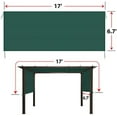 thumbnail image 2 of 17' L x 6.7' W Universal Replacement Canopy for Pergola Structure Outdoor (Canopy Only) (Green), 2 of 8