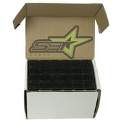 1 BOX OF BLACK 1/2 OZ WHEEL WEIGHTS STICK-ON ADHESIVE TAPE 9 LBS 288 PCS