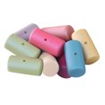thumbnail image 1 of 10 piezas de de acrílico colorido conjunto para niños niñas diy collar artesanías 8 x 25 mm Sunnimix kit de fabricación de joyas para niños, 1 of 8