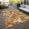 thumbnail image 6 of Addison Rugs Chantille Indoor/Outdoor Transitional Abstract Copper Washable Rectangle Rug, 10' x 14', 6 of 6