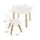 thumbnail image 2 of Mesa Cuadrada con Silla Frankfurt Duduk Gris Melamina, 2 of 2
