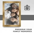 thumbnail image 3 of 9x46 Wide Bronze Real Wood Picture Frame Width 1.5 inches | Interior Frame Depth 0.5 inches |, 3 of 8