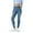 Light Blue, variant on CAIXIA Baggy Jeans Women Women's Pull On Skinny Jeans Stretchy High Waisted Denim Leggings with Functional Pockets,Light Blue