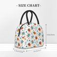 thumbnail image 2 of Fotbe Various Turtle Pattern Lunch Bag, Insulated Lunch Box, Small Leakproof Cooler Food Lunch Containers Reusable High Capacity Lunch Tote Bags for Work, Travel, Outdoor, 2 of 6