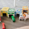 thumbnail image 6 of Melissa & Doug Nesting and Sorting Blocks - 6 Buildings, 6 Wooden Vehicles - FSC Certified, 6 of 10