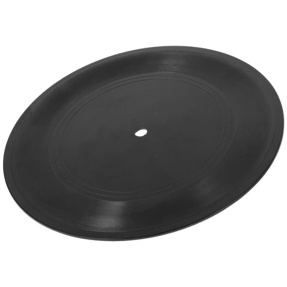 HAMPPLIES Music Theme Party Decorative Vinyl Record Wall Hanging, 1 Piece, Retro Style Home Decor