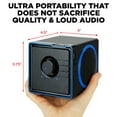 thumbnail image 4 of GOgroove Portable Stereo Speaker System w/ Rechargeable Battery & 3.5mm Aux Port, 4 of 9