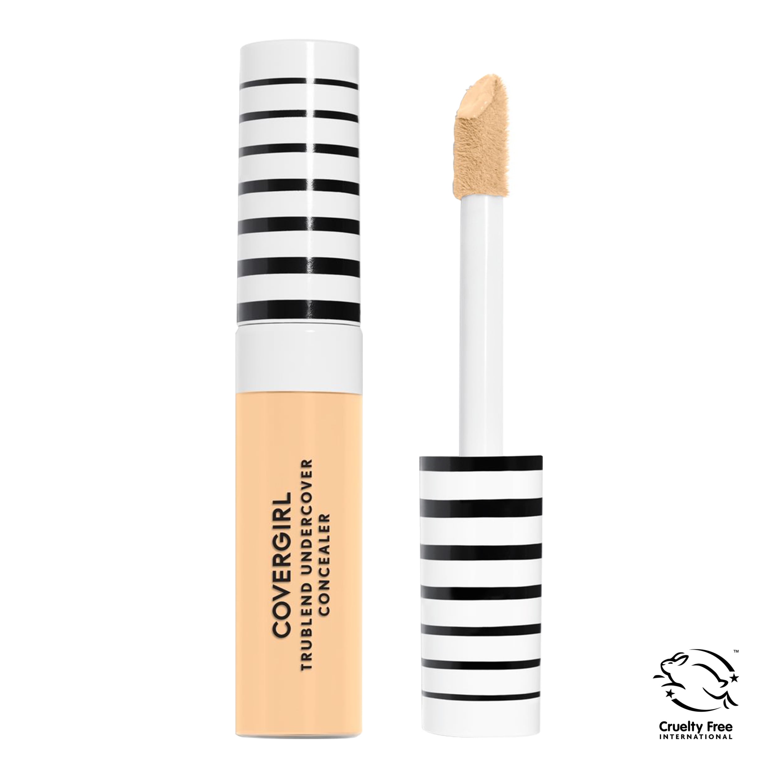 COVERGIRL TruBlend Undercover Concealer, Fair Porcelain, 0.33 oz, Undereye Concealer, Concealer Makeup, Full Coverage Concealer, Concealer for Dark Circles, 30 Shades