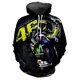 thumbnail image 3 of Sudadera con capucha para hombre con estampado 3D de patrón de motocicleta, moda de carreras callejeras, personalidad, tendencia, clásica, informal, holgada, cómoda, ropa superior, 3 of 5
