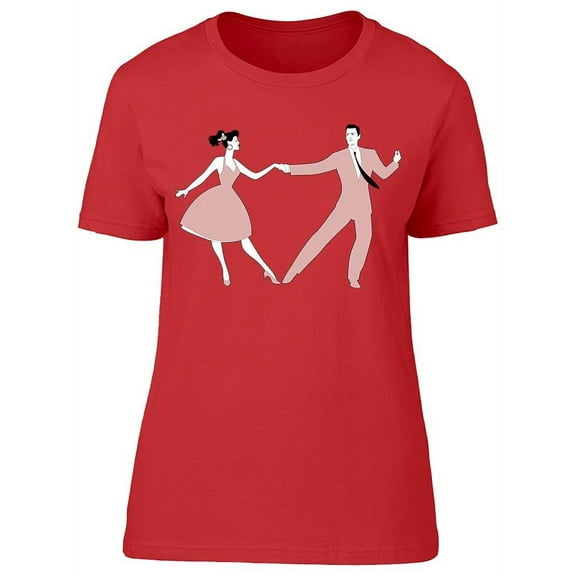 Rock Dance Couple T-Shirt Women -Image by Shutterstock, Female x-Large