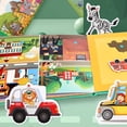 thumbnail image 2 of Libro Silencioso Montessori de 3 Uds., Aprendizaje para Niños en Edad Preescolar, Niños Y Niñas Baoblaze Libro tranquilo, 2 of 8