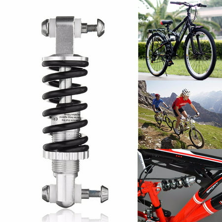 M.way Stainless Steel 450LBS/in Mountain Folding Rear Suspension Shock Absorber Spring Shock Absorber Damper for Mountain Bike Bicycle Sports MTB Bicycle (Best Mountain Bike For 2000)