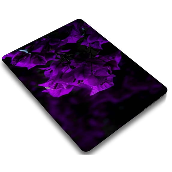 KSK KAISHEK Hard Case Shell Cover Compatible MacBook Air 13.6"( Touch ID, 2022.0) + Black Keyboard Cover Model A2681, Type C Purple series 0765