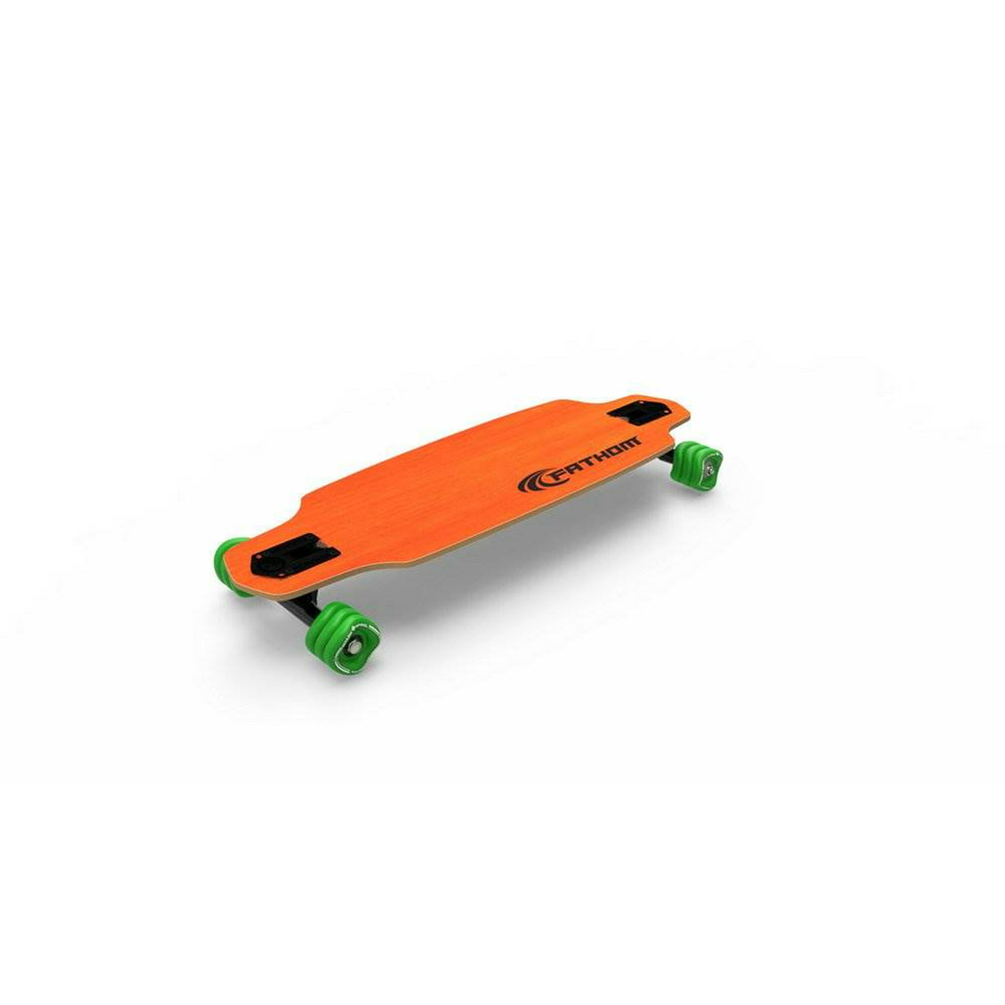 orm politi Løse Fathom Shark Wheel Kraken Mini Drop Starter Longboard Skateboard Complete  Orange | Walmart Canada