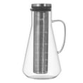 thumbnail image 1 of Rongfmy 1.6L Stainless Steel Glass Kettle Coffee Brewer Kettle Pot Coffee Maker Pot, 1 of 9