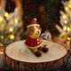 thumbnail image 5 of Puntoco Adornos de madera brasileña, decoración navideña, adornos pequeños de resina, microescenario de nieve para Navidad, regalo en forma de complemento, 5 of 6
