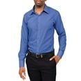 thumbnail image 3 of G-Style USA Men's Slim Fit Long Sleeve Dress Shirt, 3 of 5