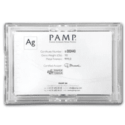 Pamp Suisse Lady Fortuna 10 oz Silver Bar - Hard Case + Coa