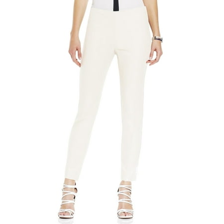 UPC 039378837444 product image for Vince Camuto NEW White Ivory Womens Size 4 Flat Front Ankle Dress Pants | upcitemdb.com
