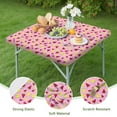 thumbnail image 4 of Tablecloth Featuring Cherry Fruit Print Cute Sweet Red Pattern for Candy-Inspired Dining Decor, 4 of 6