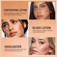 thumbnail image 3 of Iluminador Líquido Mate Contour Blush Beauty Wand Con Aplicador De Cojín De Aire Ligero Sedoso De Larga Duración Fácil De Colorear, 3 of 4