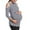 Black, variant on Women's Maternity Shirts Long Sleeve Sweatshirt Pregnancy Nursing Tops Casual Tunic Top Breastfeeding Pregnancy Clothes Red XXL