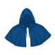 thumbnail image 3 of Capas de Halloween, disfraz de cosplay, accesorios de fiesta, mujeres, hombres, capucha, chal gótico azul, 3 of 9