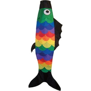 Rainbow Fish Windsock