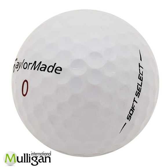 Mulligan - 96 Taylormade Soft Select 4A Recycled Used Golf Balls, White
