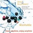thumbnail image 3 of NEXAVKPR Soft Silicone Eartips for LinkBudsS/WFC500, Improved Sound Seal Earplugs, 3 of 5