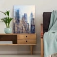 thumbnail image 5 of Abstract New York Skyline Canvas Print Cafe Apartment Home Decor, 5 of 8