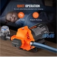 thumbnail image 6 of VEVOR Diaphragm Pump 3.3 GPM 110V 6 ft. Height Water Submersible Pump 45 PSI 0.24 HP 1/2 in. MNPT Inlet/Outlet for Boat RV, 6 of 8