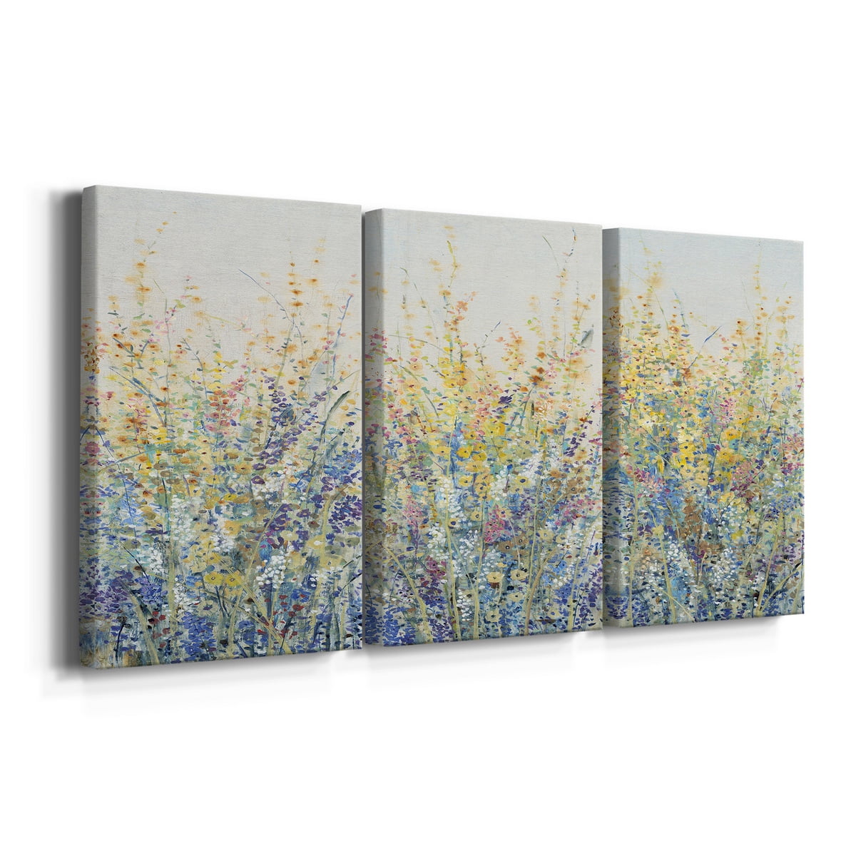 Wildflower Panel I Premium Gallery Wrapped Canvas - Ready to Hang - 40 x 60 Each