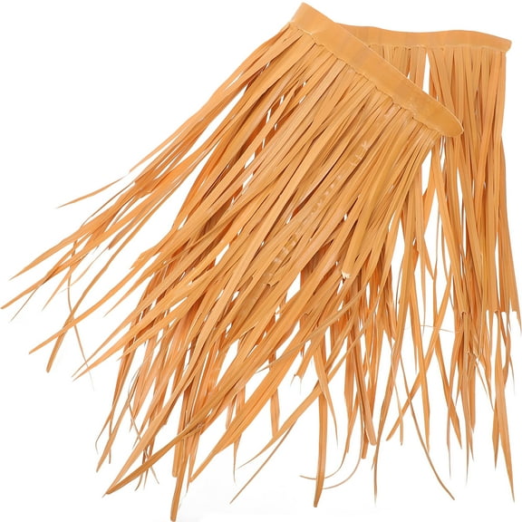 OUNONA Synthetic Hay Simulated Straw Tiles 50.00X47.00X1.00CM