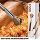 thumbnail image 5 of Pinzas Para Cocinar Pinzas De Acero Inoxidable Y Madera De Nogal Con Orificio Para Colgar Pinzas De Madera Portátiles Adecuadas Para Barbacoas, Servir Comida Y Cocinar, 5 of 8