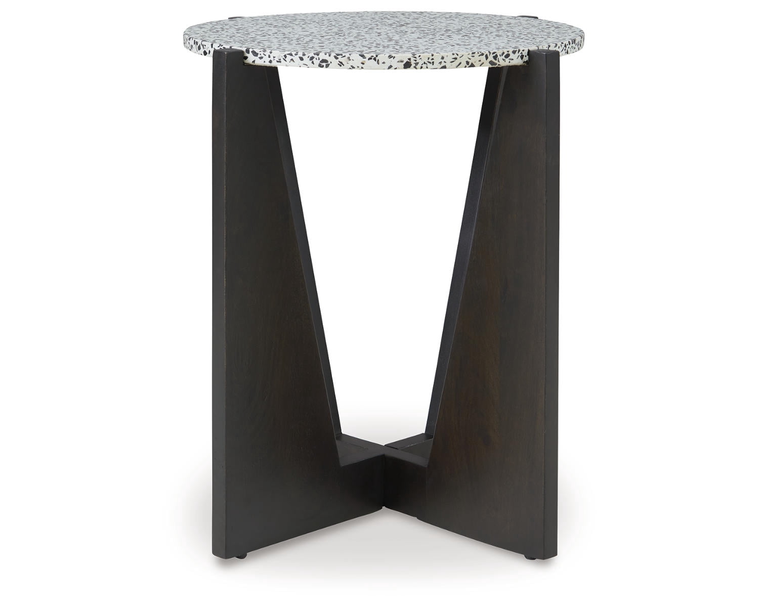 Signature Design by Ashley Tellrich Black & White Accent Table