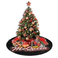 thumbnail image 4 of Falda para árbol de Navidad de Cars Lightning Mcqueen, suave y divertida, decoración navideña navideña de granja de 30", 4 of 4