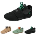 thumbnail image 3 of TIREOW Bowling Shoes Women Wide All Black Sneakers for Women Cute Tennis Shoes Comfortable Walking Shoes Sock Sneakers Slip On Mesh Platform Sneakers (10, Black), 3 of 4