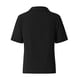 thumbnail image 5 of ICHUANYI Clearance Women's Summer Fashion Cropped Sleeves Lapel V-Neck Cotton Line Loose Shirt Blouse(Black, M) ICHUANYI WER2023080817177, 5 of 7