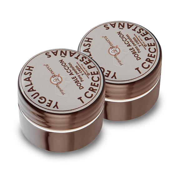 Yegualash Crecimiento De Pestañas y Cejas Yeguada la Reserva 15gr 2 Pack Ideal para Fortalecer Alargar y Estimular el Crecimiento