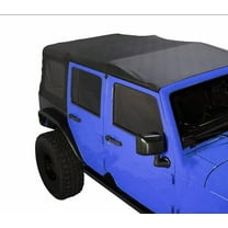 Fit 9080235 Replacement Soft Top - For 2007-2009 Jeep Wrangler JK 4-Door