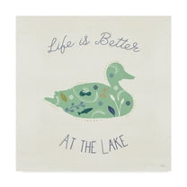 Trademark Fine Art 'Otomi Lake VI' Canvas Art by Veronique Charron