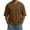Brown, variant on Mens Shirts 3/4 Length V Neck Vertical Seam Drop Shoulder T ShirtWorkout Layering Summer Basic Plain Tee for Men,Khaki(XL)