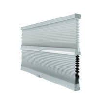 Chicology Day and Night Cordless Cellular Shade, Light Grey - 53.25"W x 72"H