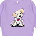 thumbnail image 3 of Inktastic Cream Doodle Pup Toddler Sweatshirt, 3 of 4
